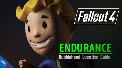 Fallout 4 endurance bobblehead - Bobblehead: Caps is a consumable item in Fallout 76. When used, the odds are twice as likely to find better caps stashes for 1 hour (for 2 hours with Curator). The bobblehead features the Vault Boy holding a cap in his right hand above his head. With Percepti-bobble, it will emit directional audio when the player is in range. Unlike previous installments, the …